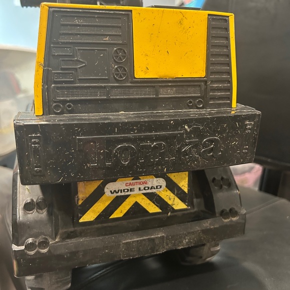 Vintage Tonka Mighty Construction Vehicle in Black and Yellow - Picture 10 of 13
